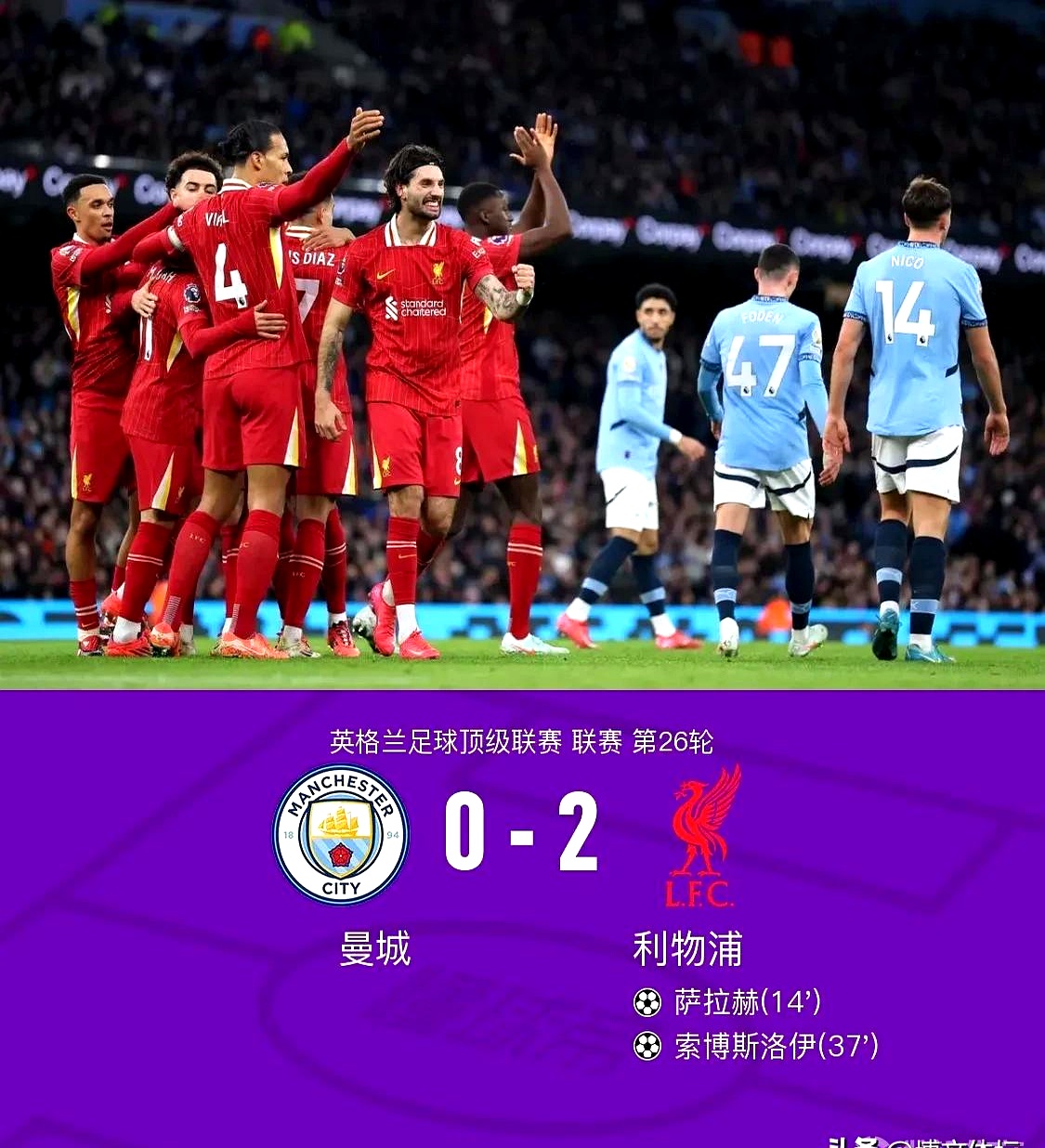 利物浦艰难赢得比赛，步步为营