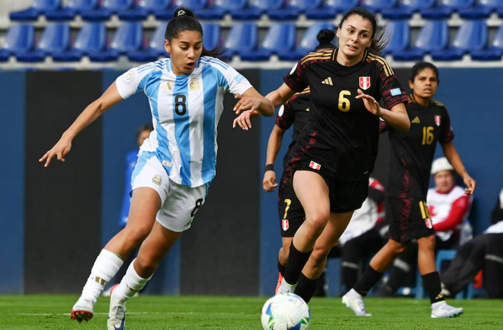 阿根廷女足队员全力备战世界锦标赛